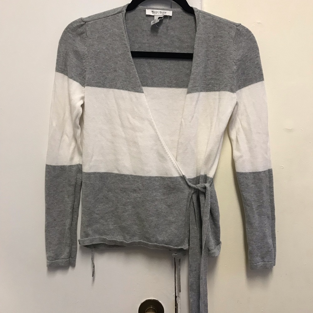 Wrap sweater